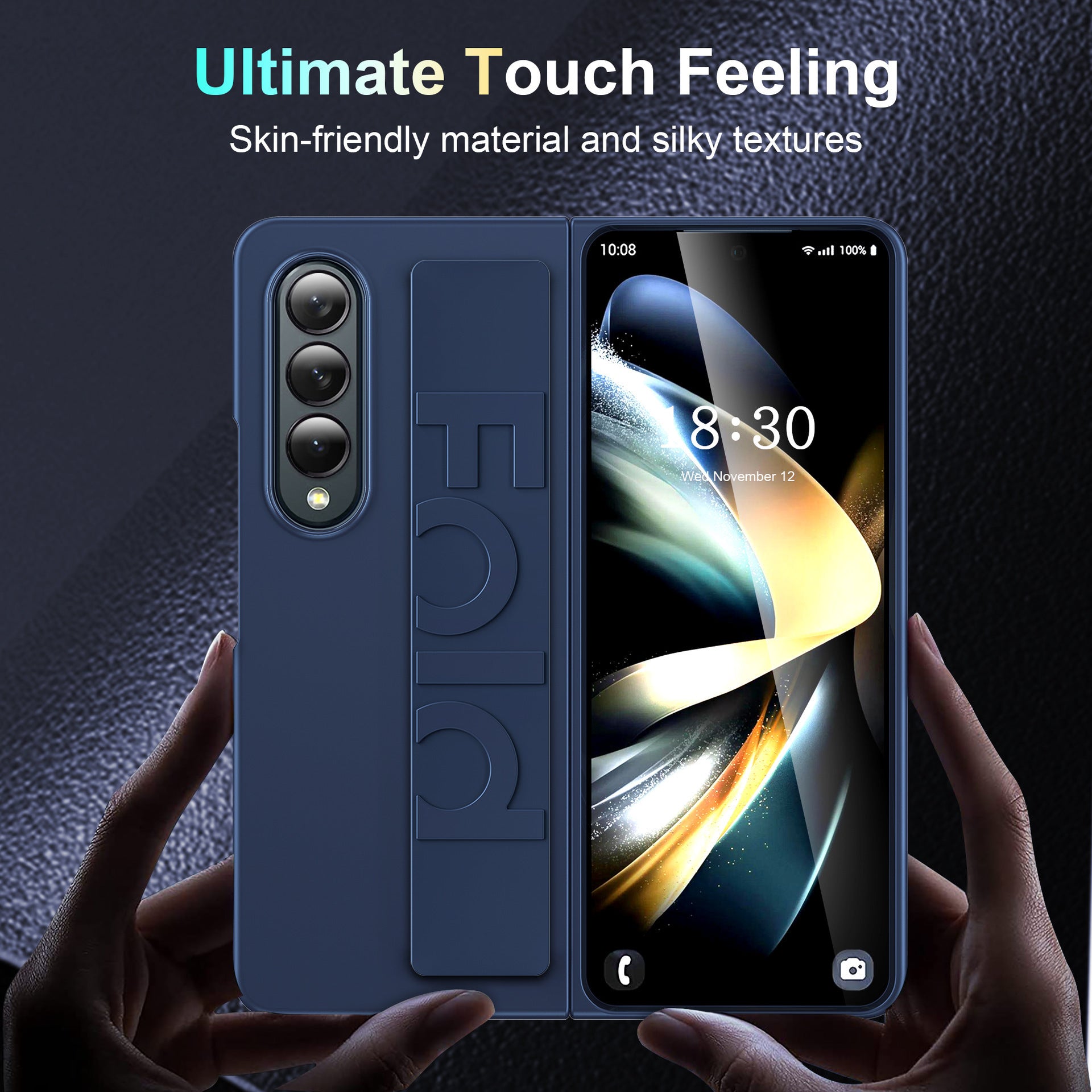 Anti-drop Protective Case With Wrist Strap For Samsung Galaxy Z Fold4 Fold3 5G - {{ shop_name}} varyfun