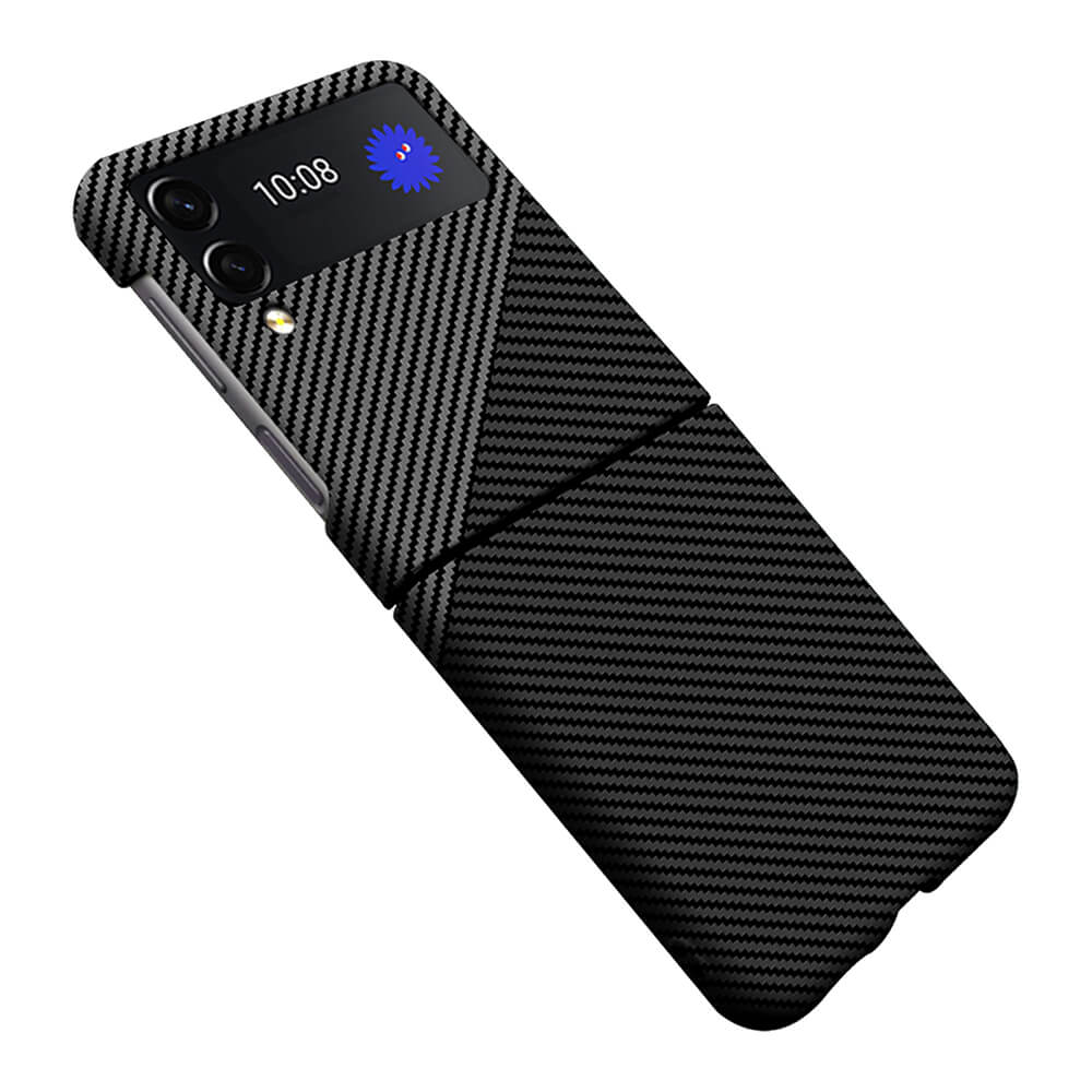 Samsung Galaxy Z Flip3 Flip4 Flip5 | Carbon Fiber Phone Case