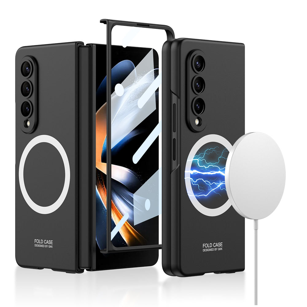 All-inclusive MagSafe Phone Case With Back Screen Protector For Samsung Galaxy Z Fold 5/4/3 5G