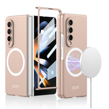 Load image into Gallery viewer, All-inclusive MagSafe Phone Case With Back Screen Protector For Samsung Galaxy Z Fold 5/4/3 5G
