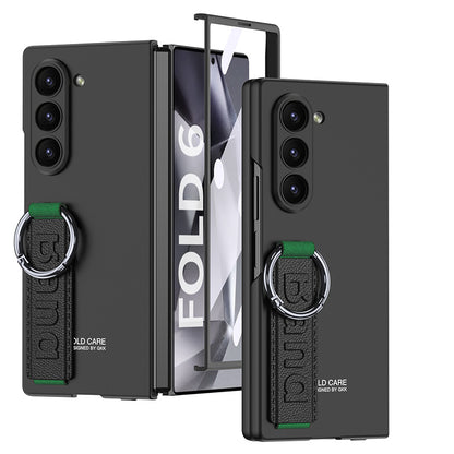 Phone Case With Ring Wristband For Galaxy Z Fold6