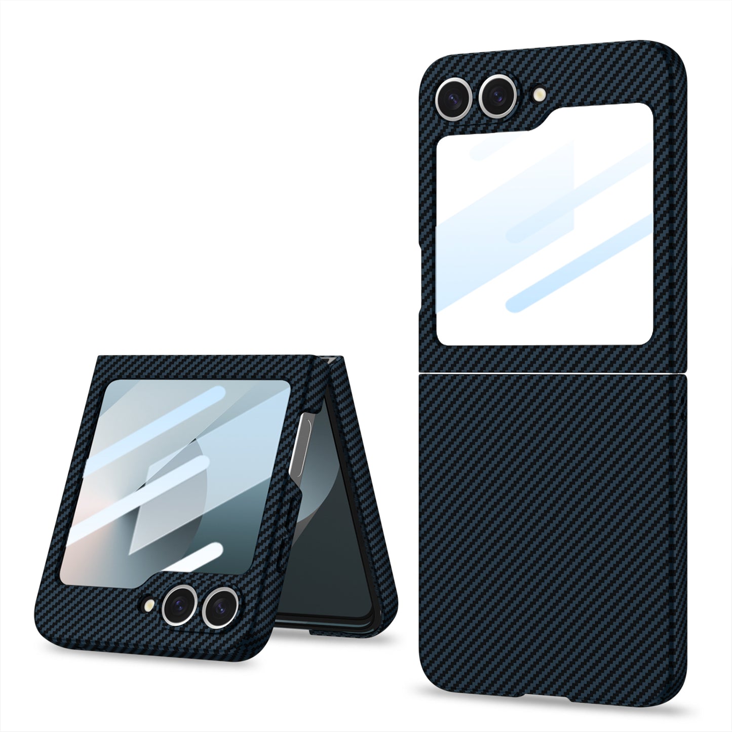 Carbon Fiber Shockproof Phone Case For Galaxy Z Flip6