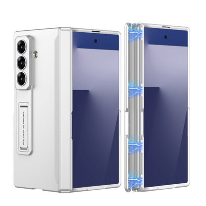 Magnetic Hinge Hidden Bracket All-included Phone Case For Galaxy Z Fold 7/6/5/4/3