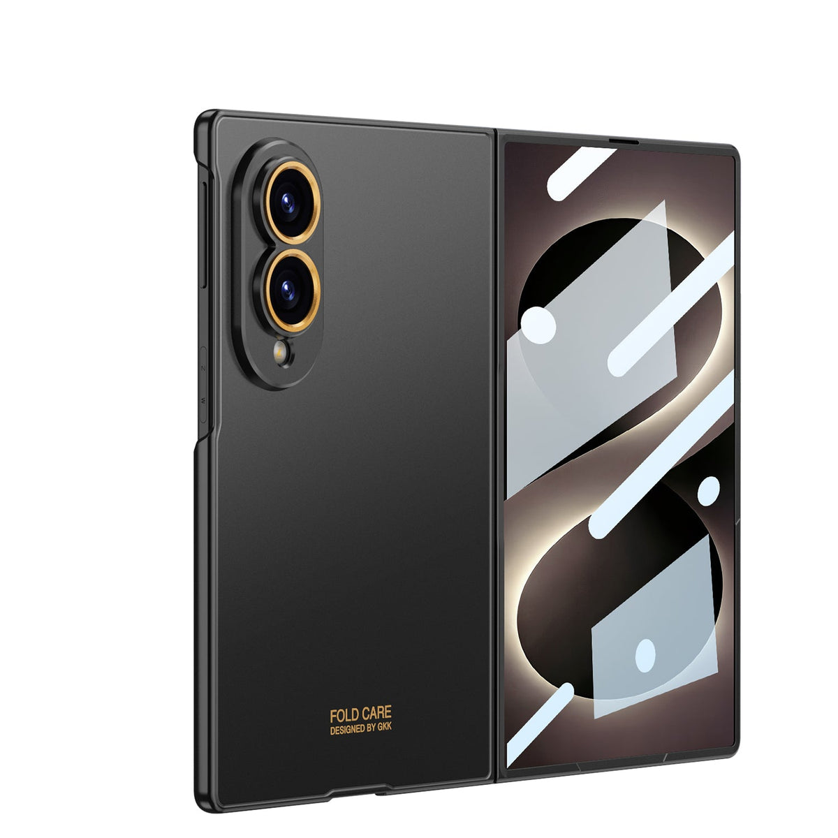Galaxy Z Fold8 Wide Ultra-Thin Matte Case With Built-in Tempered Glass