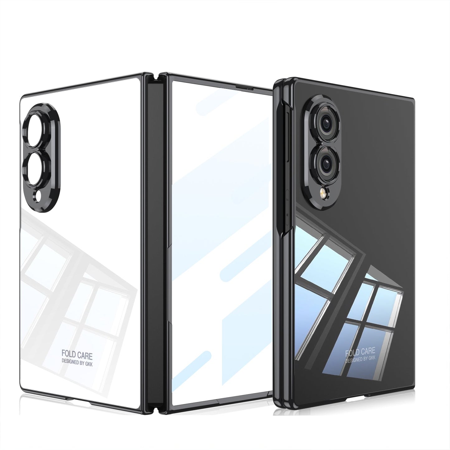 Galaxy Z Fold8 Wide Ultra Luxury Slim Case – Premium Matte Gold Full Coverage Foldable Phone Cover