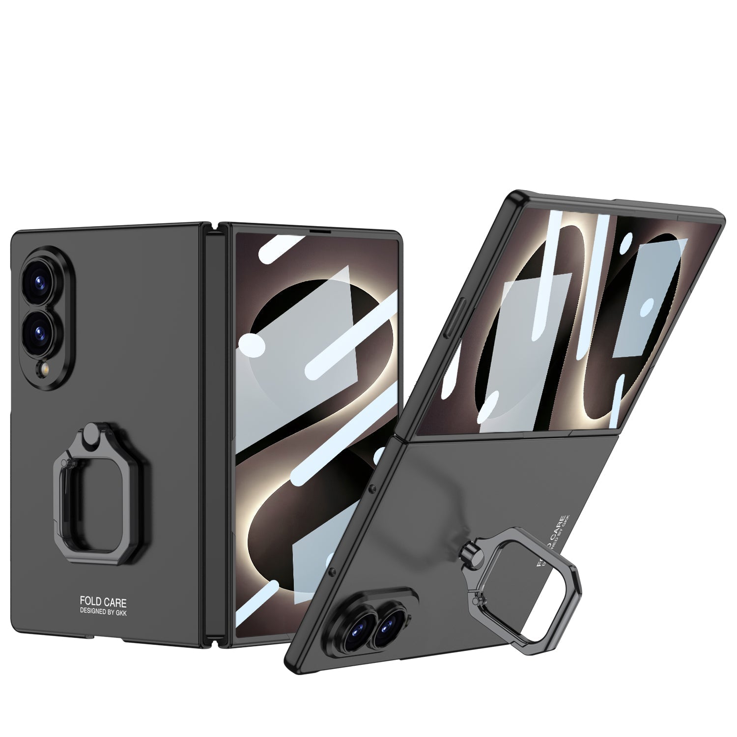 Galaxy Z Fold8 Wide Ultra Fashion Phone Case with Built-In Tempered Glass & Ring Holder