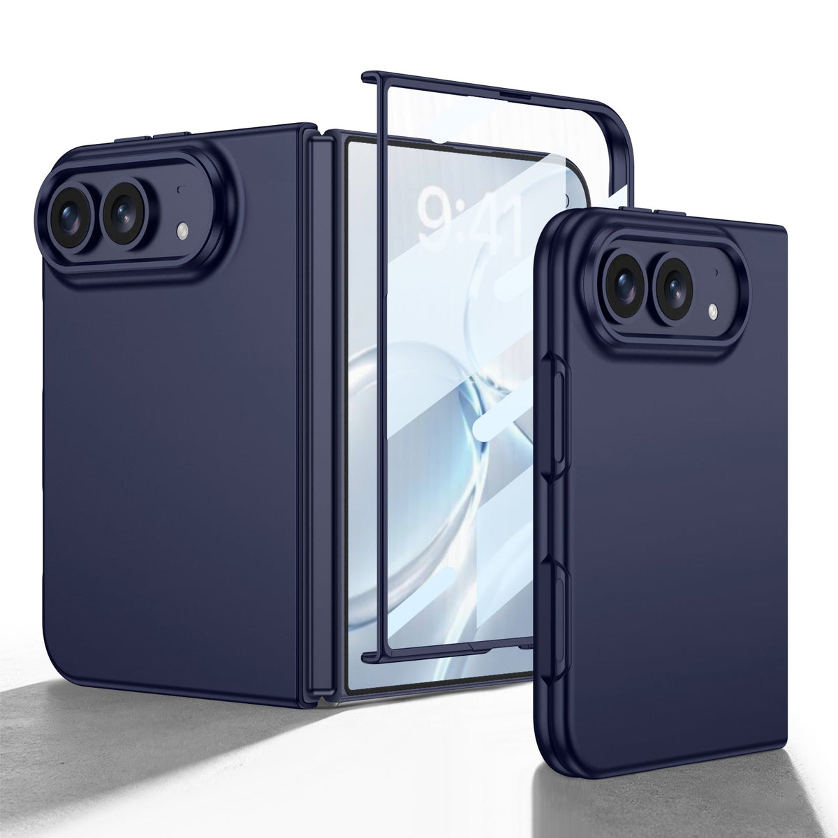 iPhone Duo | Slim Full‑Coverage Phone Case Built-in Tempered Glass Film