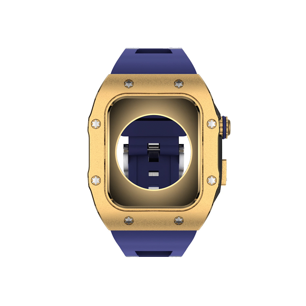 Luxury Metal Case Strap For Apple Watch Series - {{ shop_name}} varyfun