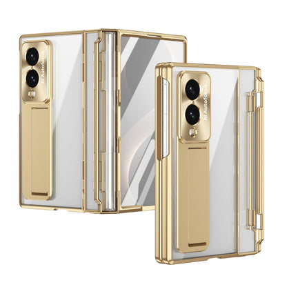 Armor Electroplated Shockproof Phone Case With Screen Protector For Galaxy Z Fold8 Wide Ultra