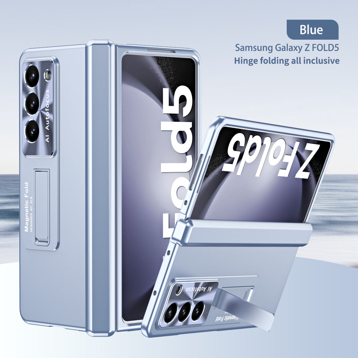 Magnetic Hinge Anti-fall Protective Phone Case For Samsung Galaxy Z Fold5 Fold4 Fold3 - Mycasety Mycasety