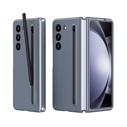 Anti-fall Protective Phone Case With Pen Tray Shell For Galaxy Z Fold 7/6/5/4/3