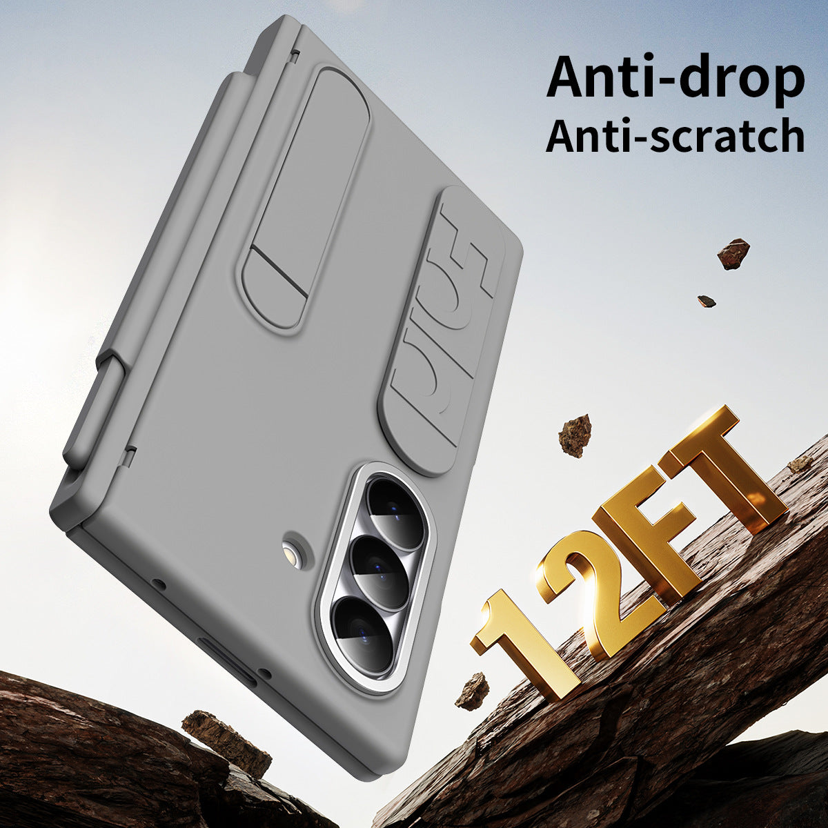 Shockproof Phone Case With Screen Protector & Higne Pen Box For Galaxy Z Fold 7/6/5/4/3
