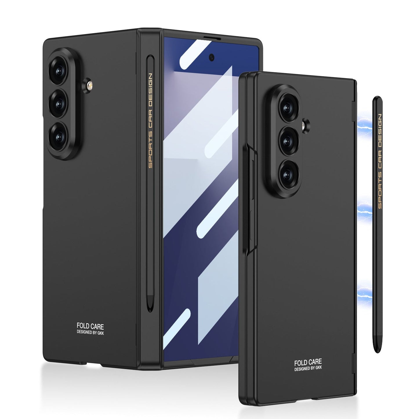 Magnetic Hinge All-included Phone Case With Magnetic Stylus For Galaxy Z Fold 7