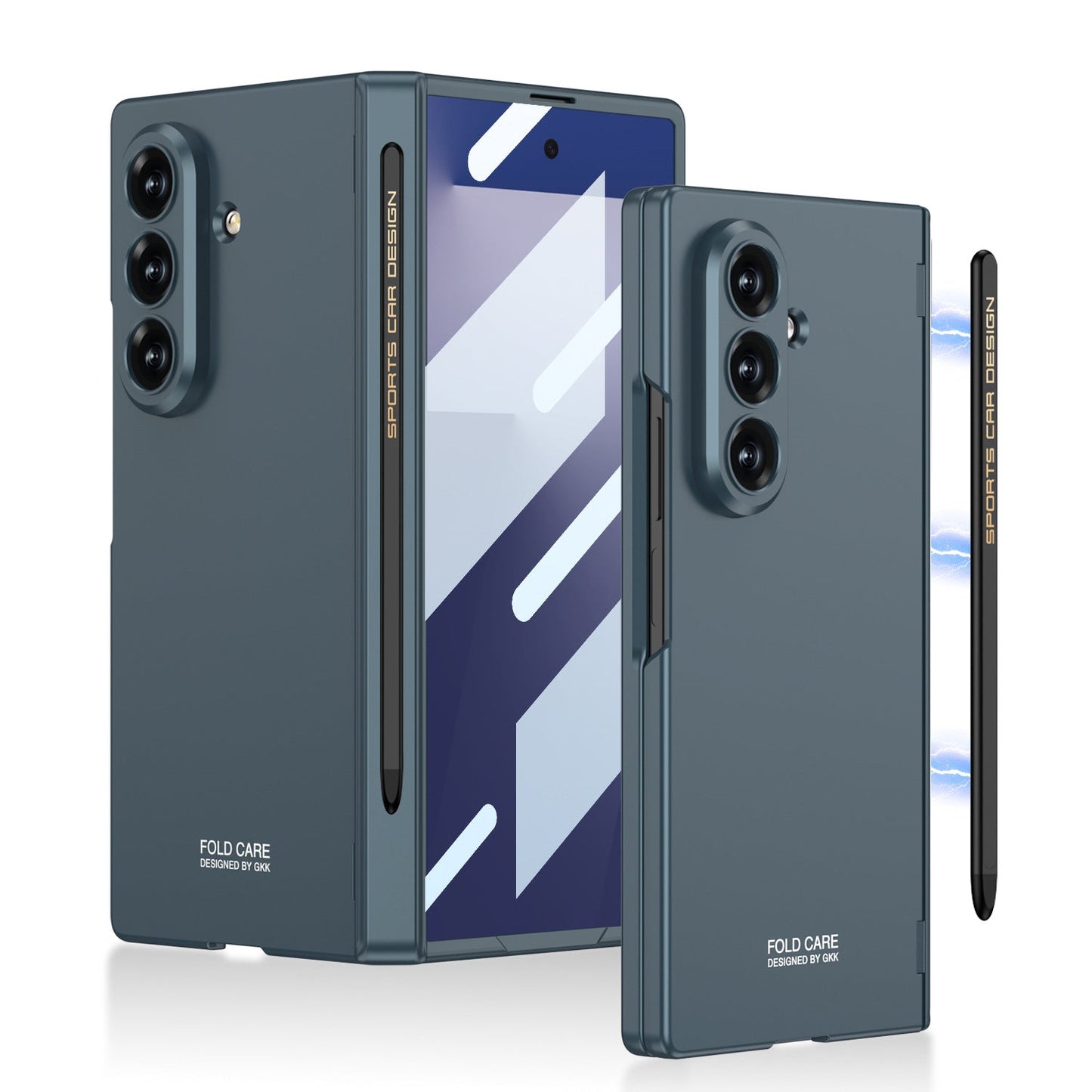 Magnetic Hinge All-included Phone Case With Magnetic Stylus For Galaxy Z Fold 7