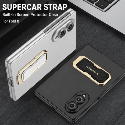 Galaxy Z Fold8 Wide Ultra Fashion Phone Case with Built-In Tempered Glass & Wristband