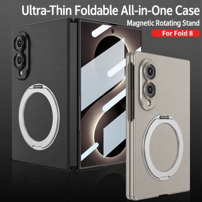 Ultra-thin Shockproof Phone Cover With Ring Holder For Galaxy Z Fold8 Wide Ultra