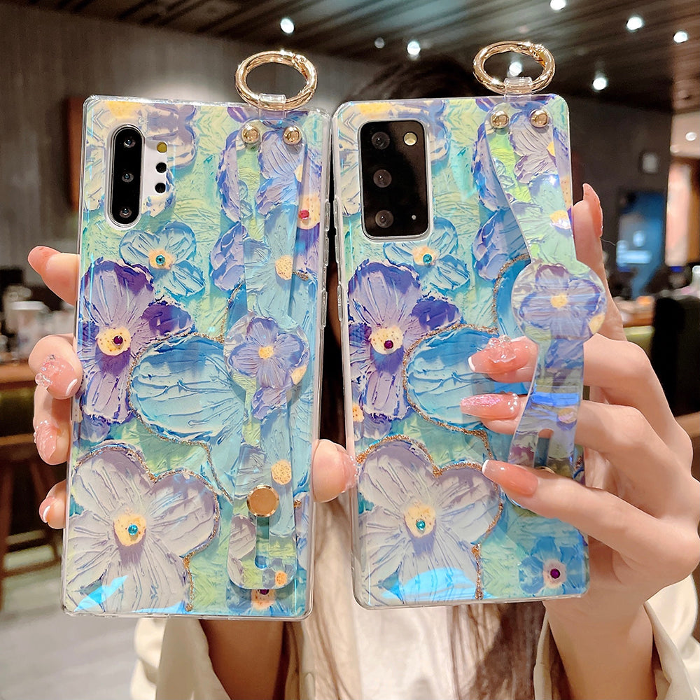 Oil Painting Flower Samsung Phone Case For Galaxy Note Series - {{ shop_name}} varyfun
