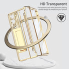 Armor Electroplated Anti-fall Protective Phone Case For Samsung Galaxy Z Fold3/4/5 With Back Screen Glass - Mycasety Mycasety
