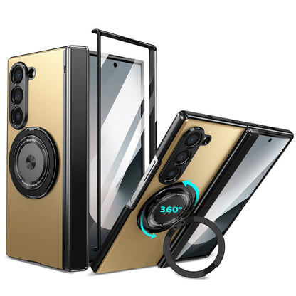 360° Magnetic Bracket Shockproof Phone Case With Screen Protector For Galaxy Z Fold 7/6/5/4