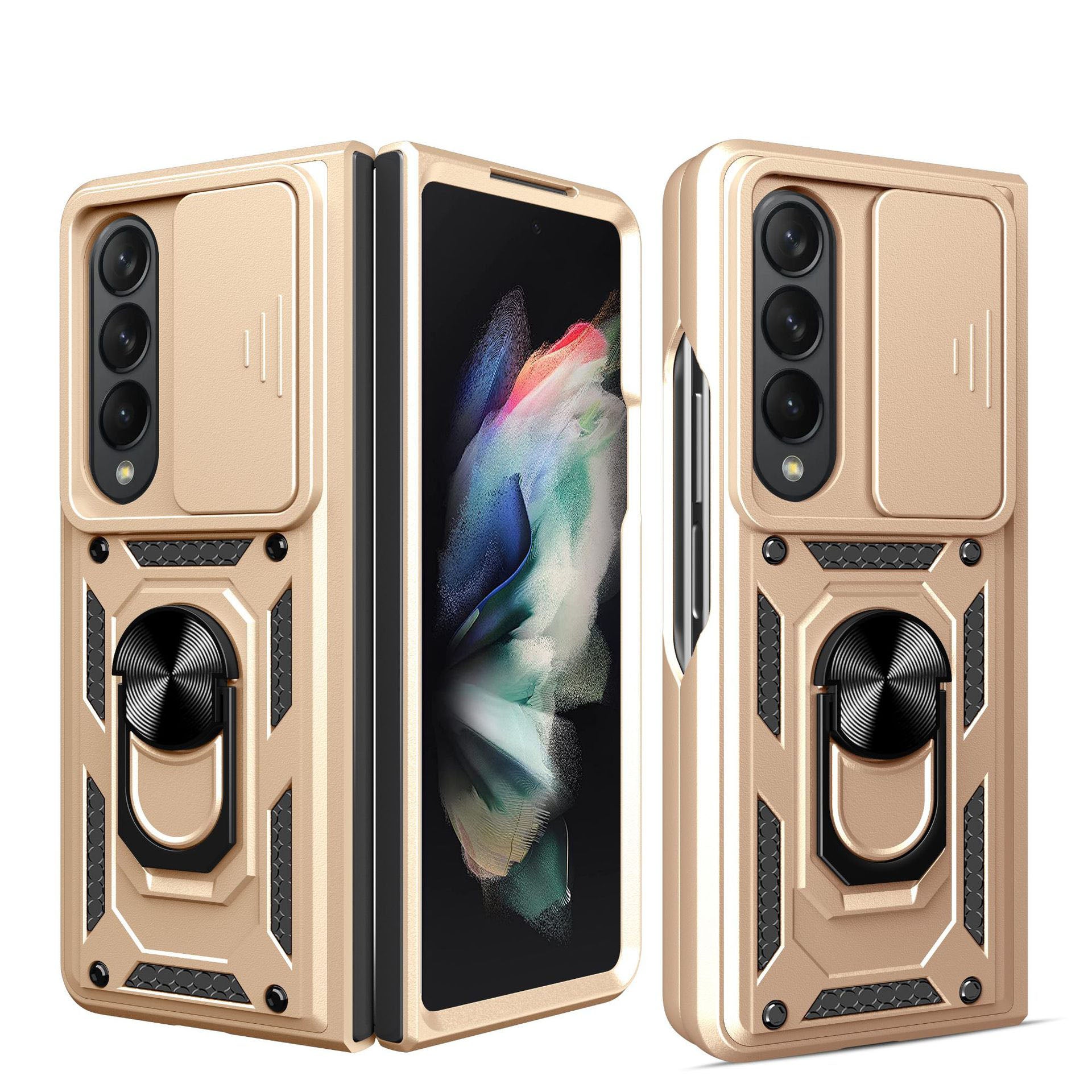 Armor All-inclusive Protective Phone Case For Samsung Galaxy Z Fold5 Fold4 - Mycasety Mycasety