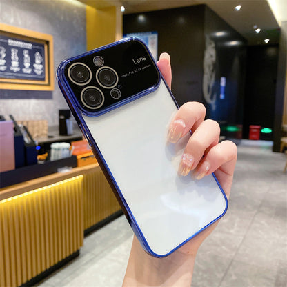 Lens Protector Transparent Electroplating Case For iPhone - {{ shop_name}} varyfun