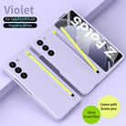 Anti-fall Protective Phone Case With Pen Tray Shell and Film For Samsung Galaxy Z Fold5 Fold4 Fold3 - Mycasety Mycasety