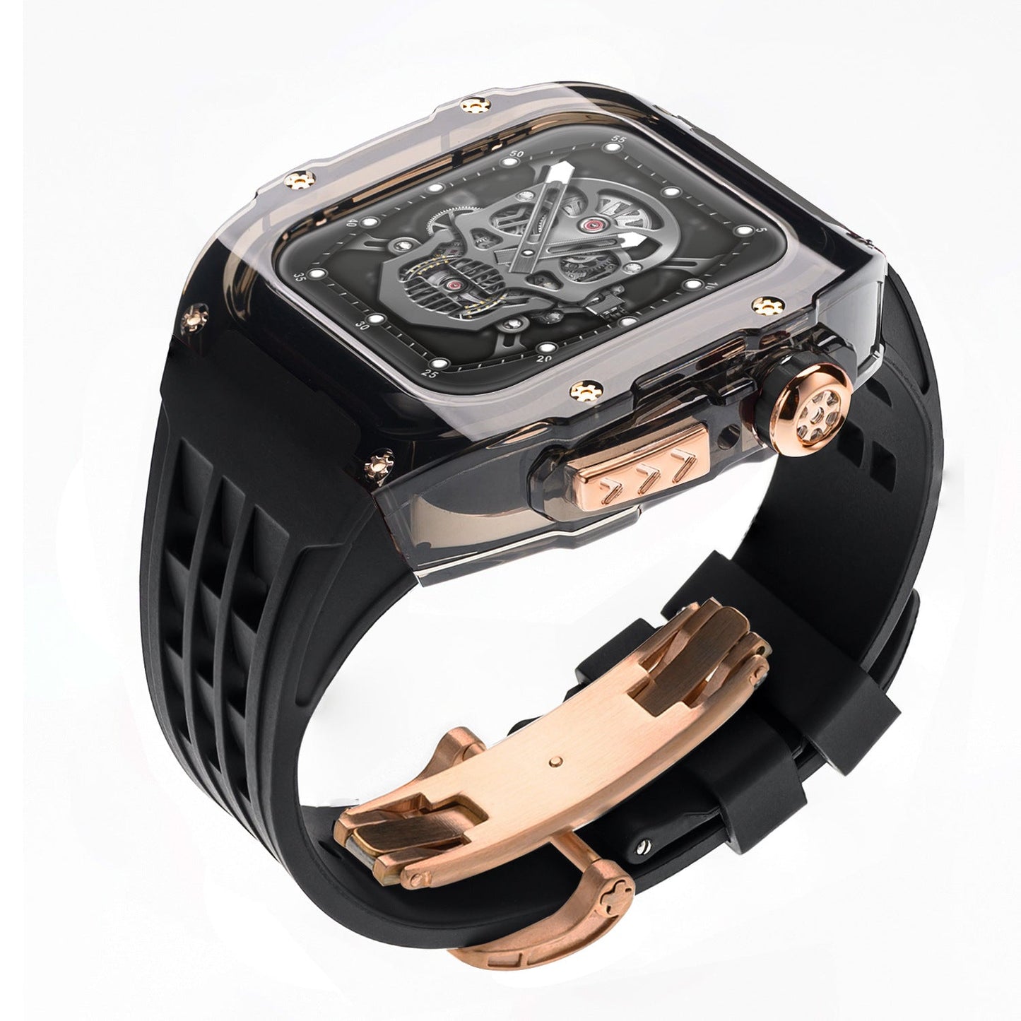 Luxury Case Strap For Apple Watch Series 44/45/49 mm