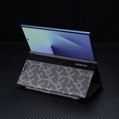 Business Leather Phone Case With Pen-slot & Stylus For Galaxy Z Fold Series