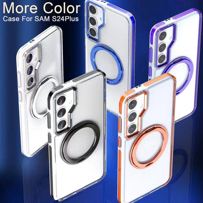 Air Bag Anti-fall All-inclusive Magnetic Protective Case For Samsung Galaxy S24 S23 Ultra Plus