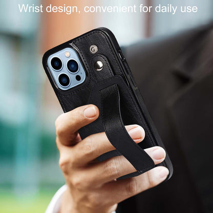 Luxurious Leather Card Holder Anti-fall Protective iPhone Case