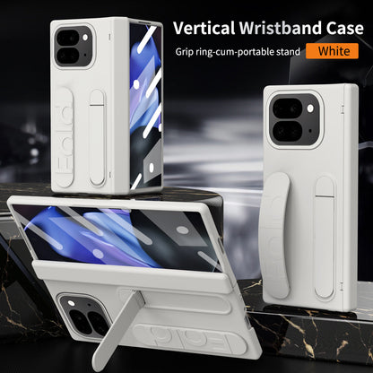 Wristband Holder Shockproof Phone Case With Screen Protector For Google Pixel 9 Pro Fold