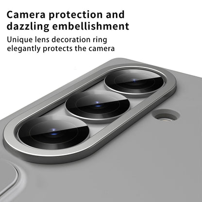 Business Wristband Bracket Hinge Protective Phone Case With Glass Film & Card Holder For Galaxy Z Fold 7/6/5/4
