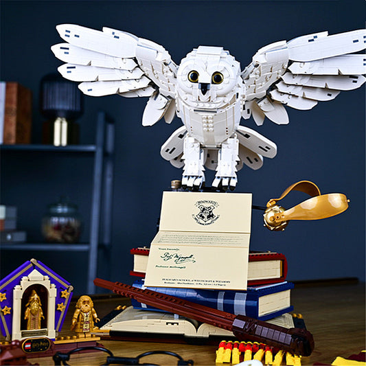 Owl Building Block Construction Toy