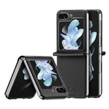 Load image into Gallery viewer, All Inclusive Premium Leather Phone Case For Samsung Galaxy Z Flip5 Flip4
