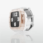 Luxury Metal Case Strap For Apple Watch Series 44/45 mm - mycasety2023 Mycasety