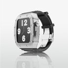 Luxury Metal Case Strap For Apple Watch Series 44/45 mm - mycasety2023 Mycasety