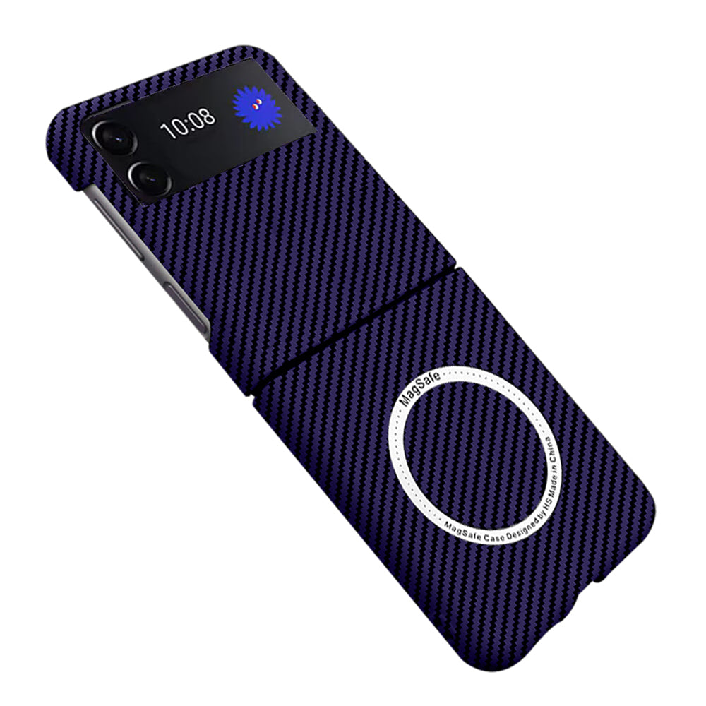 Samsung Galaxy Z Flip3 | Magnetic Carbon Fiber Phone Case - mycasety2023 Mycasety