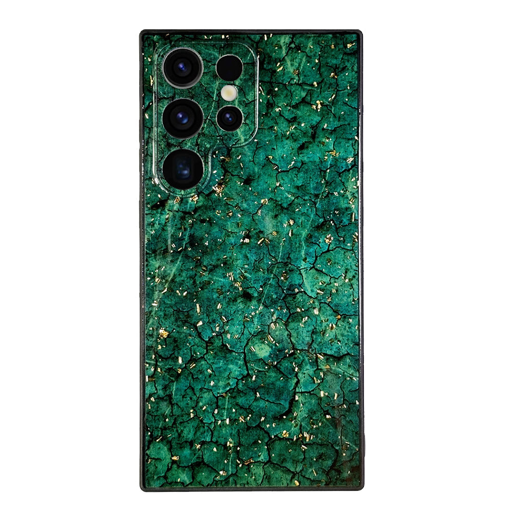 Retro Hair Ball Airbag Bracket Diamond Case for Samsung - mycasety2023 Mycasety