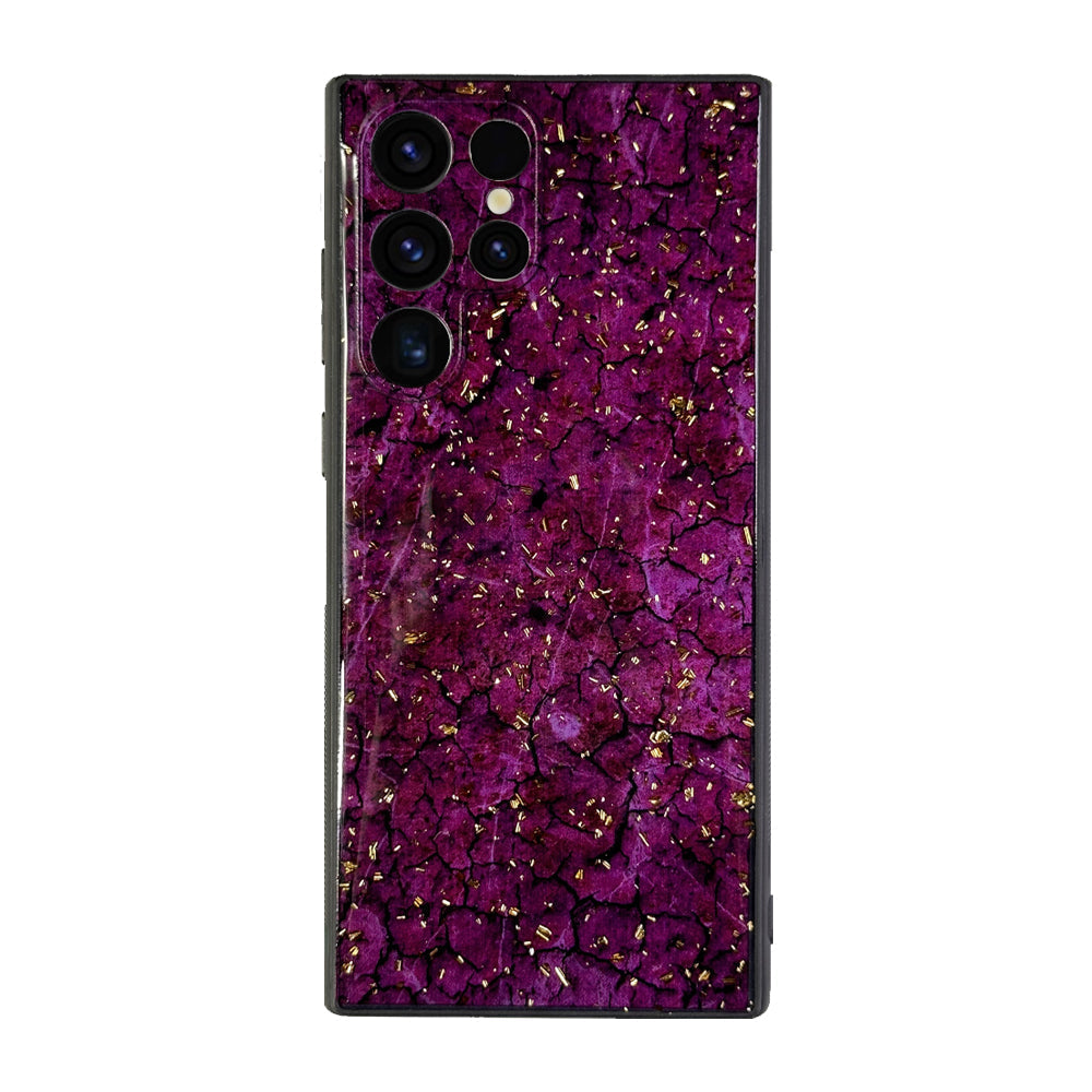 Retro Hair Ball Airbag Bracket Diamond Case for Samsung - mycasety2023 Mycasety