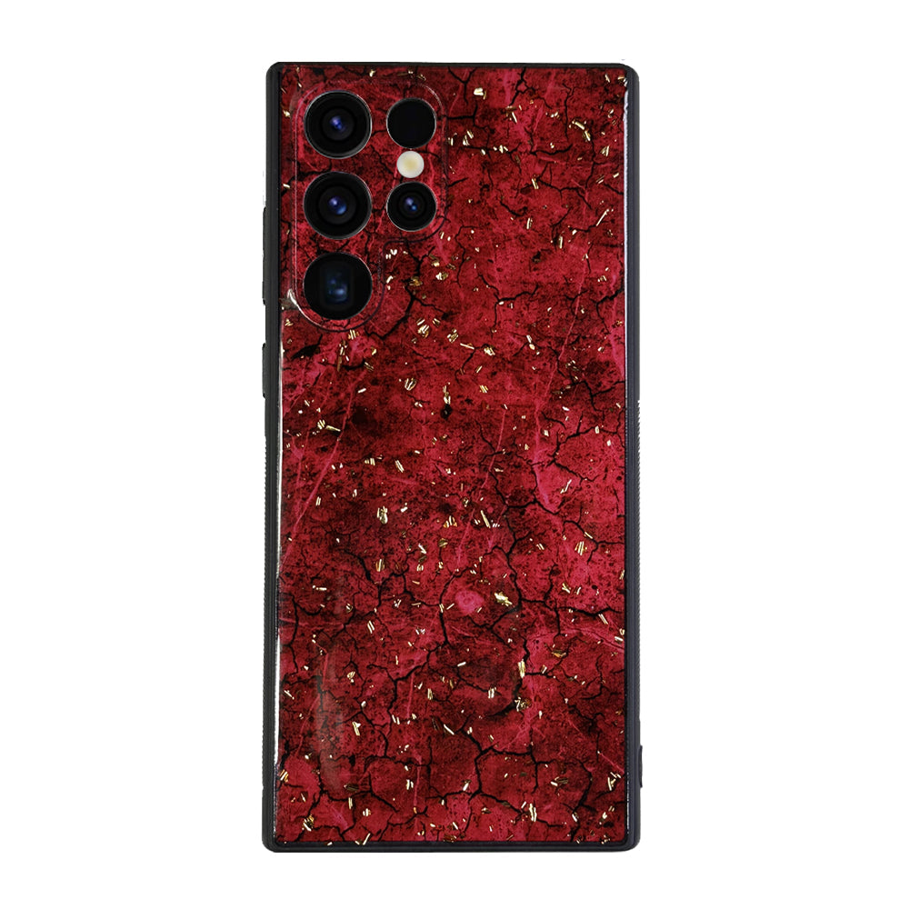 Retro Hair Ball Airbag Bracket Diamond Case for Samsung - mycasety2023 Mycasety