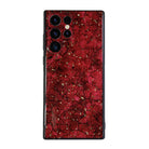 Retro Hair Ball Airbag Bracket Diamond Case for Samsung - mycasety2023 Mycasety