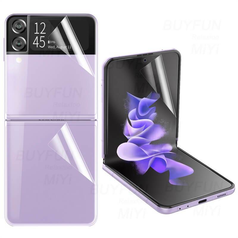 High-End Protective HD Hydrogel Film 3PCS - Samsung Galaxy Z Flip3 Flip4 5G - {{ shop_name}} varyfun