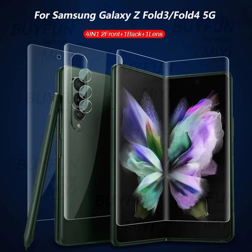 High-End Protective HD Hydrogel Film 4PCS - Samsung Galaxy Z Fold3 Fold4 5G - {{ shop_name}} varyfun