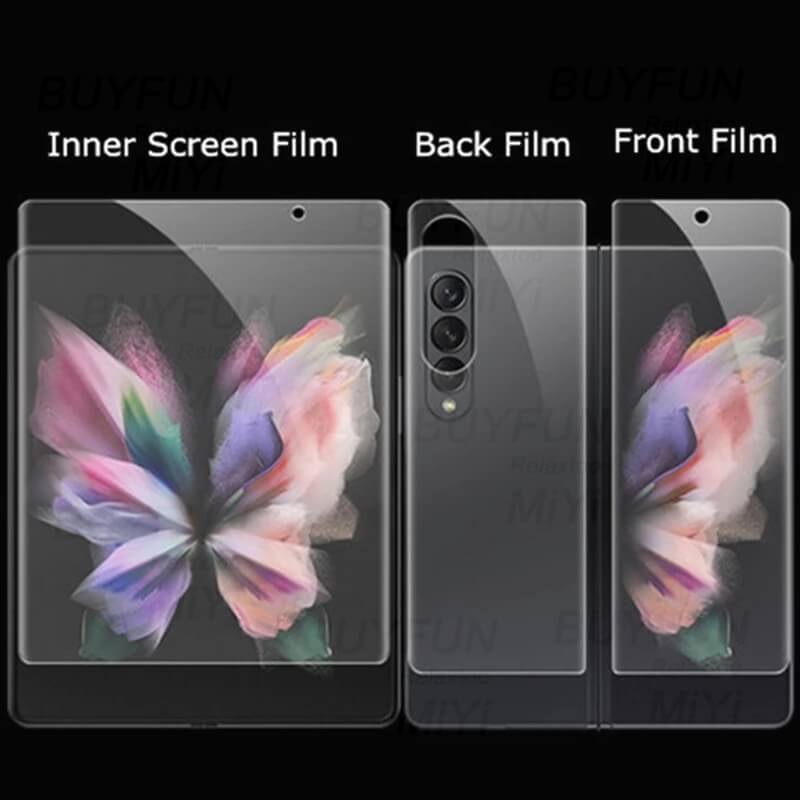 High-End Protective HD Hydrogel Film 4PCS - Samsung Galaxy Z Fold3 Fold4 5G - {{ shop_name}} varyfun