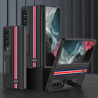 Samsung Galaxy Z Fold 4 5G Luxury Leather Magnetic Stand All-inclusive Drop-resistant Protective Cover - {{ shop_name}} varyfun