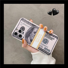 Load image into Gallery viewer, New Creative Personality US Dollar Bill Silicone Phone Case For iPhone - {{ shop_name}} EasyOutdoor

