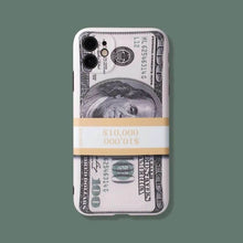 Load image into Gallery viewer, New Creative Personality US Dollar Bill Silicone Phone Case For iPhone - {{ shop_name}} EasyOutdoor
