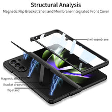 Load image into Gallery viewer, Business Samsung Galaxy Z Fold5 Full Inclusive Leather Case - mycasety2023 Mycasety
