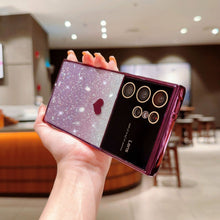 Load image into Gallery viewer, Ins Hot Glitter Powder Bling Protective Phone Case For Samsung Galaxy
