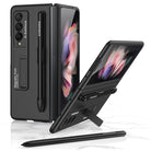 Magnetic Stand Holder Pen Slot Hard Protective Case For Samsung Z Fold 3 5G - {{ shop_name}} varyfun